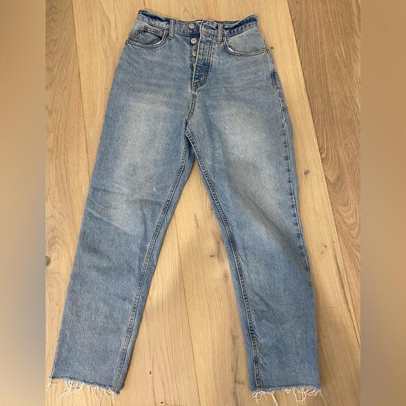 Free People Blue Jeans - Picture 4 of 5